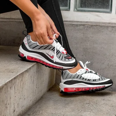 Air Max 98 'White Black' - Nike - 640744 010 - white/black | Flight Club