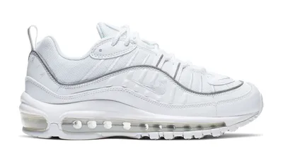 Nike Air Max Plus 98 Leather White / White / White Low Top Sneakers - Sneak  in Peace