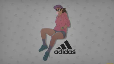 Обои Бренды Adidas, обои для рабочего стола, фотографии бренды, adidas,  девушка, взгляд, фон, логотип Обои для рабочего стола, скачать обои  картинки заставки на рабочий стол.