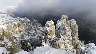 Ай-Петри зимой: погода, отдых, развлечения. Дорога на Ай-Петри зимой. Фото