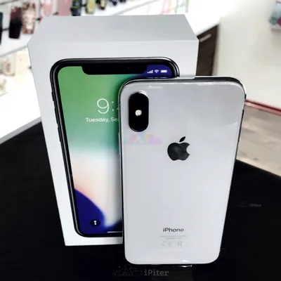 Купить Apple iPhone X 64Gb Silver (Серебристый) по низкой цене в СПб