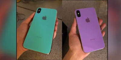 Sketchy photos show purported 2018 iPhone X 'prototype' in new purple and  pastel green colors - 9to5Mac