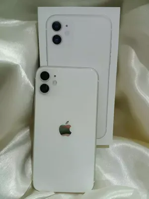 Чехол Apple Silicone Case для iPhone 11 белый - Купить в Москве