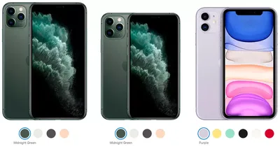 iPhone 11 - весь модельный ряд, отличительные особенности моделей Айфон 11