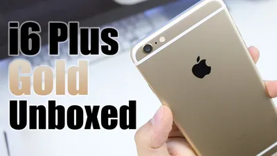 iPhone 6 Plus Unboxing (Gold) - YouTube