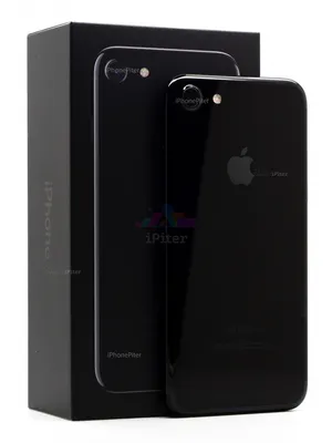 Купить Apple iPhone 7 256Gb Jet Black (Чёрный оникс) по низкой цене в СПб