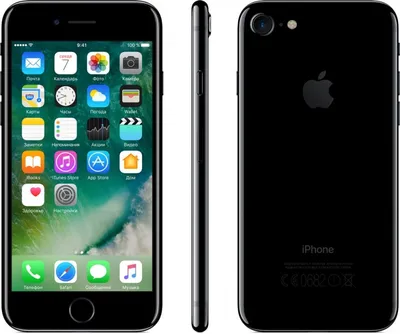 Apple iPhone 7 32GB Jet Black (чёрный оникс)