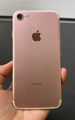 Apple iPhone 7 Rose Gold 3D model - Download Electronics on 3DModels.org