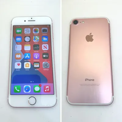 iPhone 7 Plus Gold 128gb Unboxing - YouTube