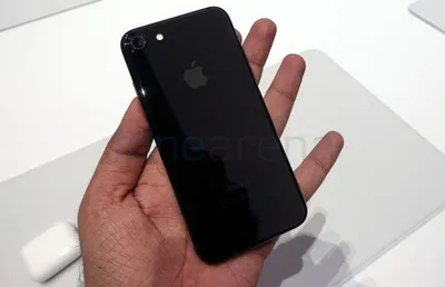 Давайте заляпаем iPhone 7 Jet Black / Черный оникс - YouTube