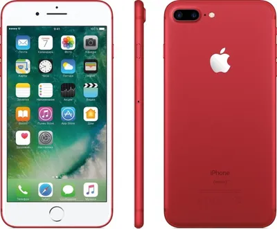 Купить Apple iPhone 7 Plus 128 ГБ Красный с доставкой по России