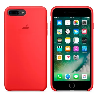 Силиконовый чехол Silicone Case Product Red на iPhone 7 Plus/8 Plus купить  в Киеве, Одессе, цена в Украине | CHEKHOL