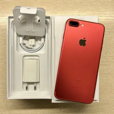 Apple iPhone 7 Plus 128Gb Red б/у идеал - купить в интернет-магазине