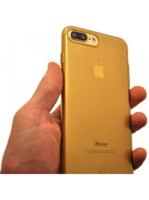 Задняя крышка (стекло) для Apple iphone 8 plus золото купить в Минске.