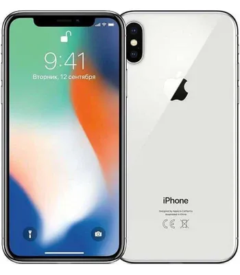 Купить Apple iPhone X 64Gb Silver (Серебристый) по низкой цене в СПб