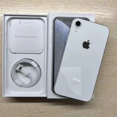 Apple iPhone Xr 64Gb White б/у идеал - купить в интернет-магазине