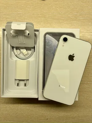 Apple iPhone Xr 128Gb White б/у идеал - купить в интернет-магазине