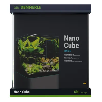 Dennerle Nano Cube Basic 60 литров - аквариум в комплекте с фильтром и  светильником Chihiros C 361 купить в Москве по цене 22 815 руб. — Аквионика