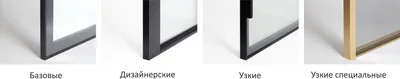 Фасад рамочный алюминиевый из профиля Е11 черный браш 6 мм зеркало с  обработкой 45° 716х396 – купить: Киев, Украина | KRONAS