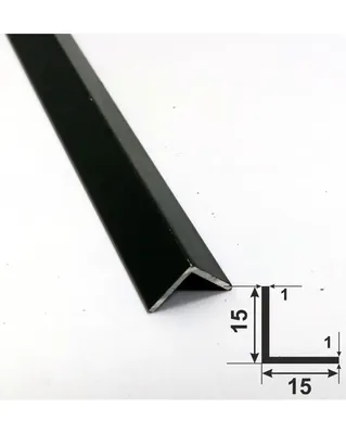 Алюминиевый профиль П-образный, опорный, для стекла 8 мм, GG14 купить