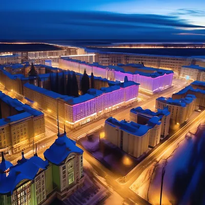 Город России Алзамай» — создано в Шедевруме