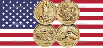Монеты США - монеты в инновационной программе в 2023 году