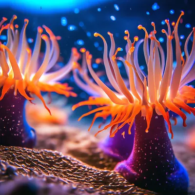 Анемоны морские животные - 99 фото
