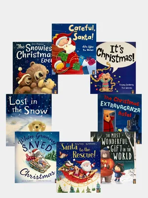 Фигурная книжка с вкладками на английском языке Eight Jolly Reindeer для  детей 2+ Англия купить по цене 699 ₽ в интернет-магазине KazanExpress