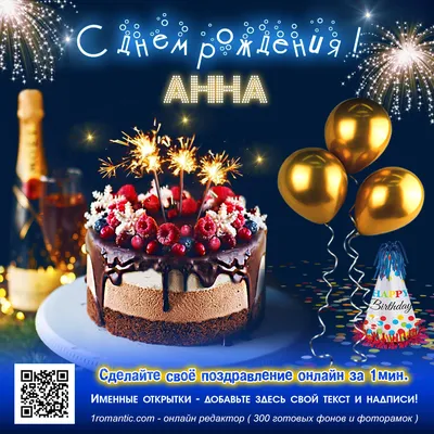 Детские картинки - С днем рождения, Анечка! (38 фото)