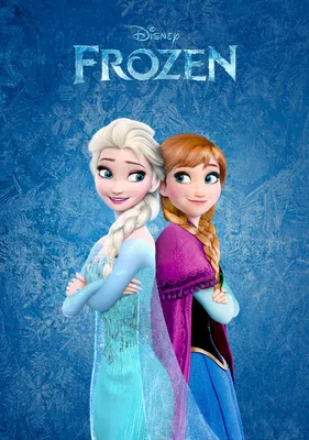 Анна и Эльза смотрят друг на друга - Холодное Сердце Frozen - YouLoveIt.ru