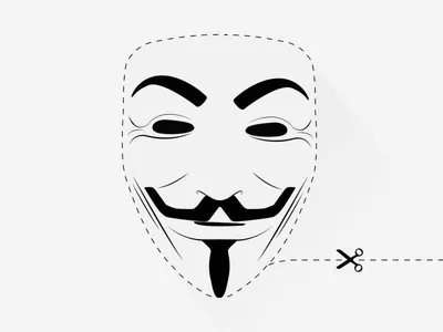 Раскраски Анонимус (21 шт.) - скачать или распечатать бесплатно #5094