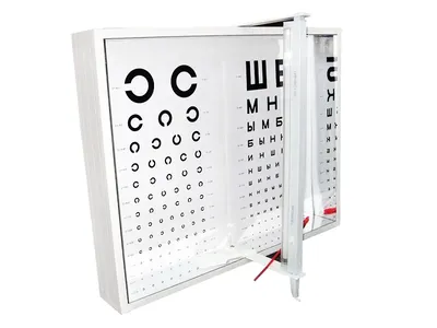 Купить Аппарат РОТТА медицинский для проверки зрения 620х520 мм артикул  8770 недорого в Украине с доставкой
