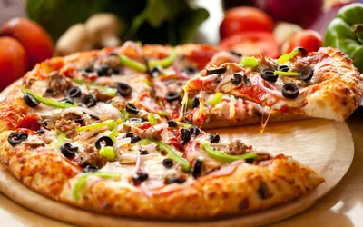 Аппетитная пицца» — создано в Шедевруме