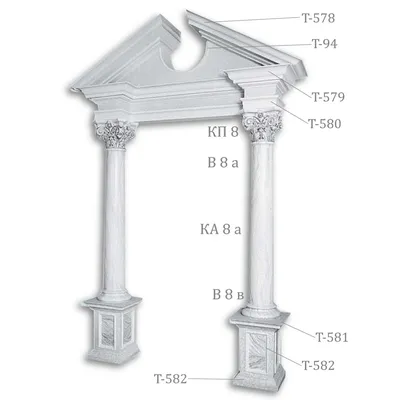 Дверные проёмы, арки, капители пилясты, колонны, полу колонны, угловые  колонны, и многое другое из высокопрочного гипса. Замер… | Instagram