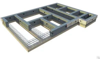 Ленточный фундамент для бани из сруба и применением стеклопластиковой  арматуры