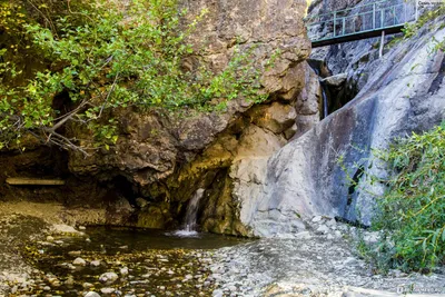 Арпатские водопады в Крыму (Зеленогорье)