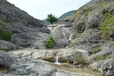 Зеленогорье. Арпатские водопады в урочище Панагия.