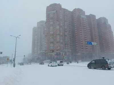 В середине апреля в Астане наступила зима. Опять...