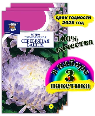 Купить астра пионовидная Аврора, семена оптом и в розницу | GreenTerra.by