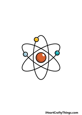 File:Stylised atom with three Bohr model orbits and stylised nucleus.svg -  Wikipedia