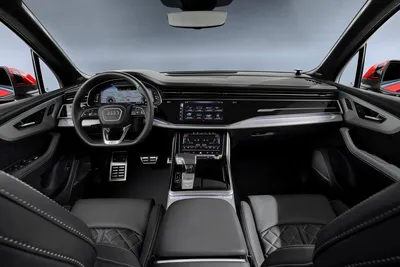 Интерьер салона Audi Q7 . Фото салона Audi Q7
