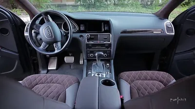 Интерьер салона Audi Q7 (2015-2019). Фото салона Audi Q7. Фото #4