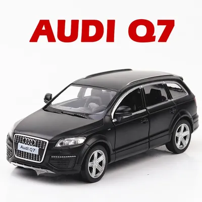 Перетяжка салона автомобиля кожей Audi Q7