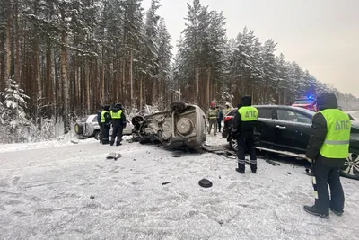 В Кургане и области произошло две тройных аварии