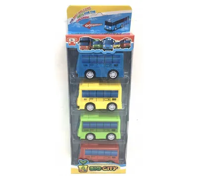 Автобус Тайо 12 шт. в блоке TAY-31 - Детские игрушки по оптовым ценам