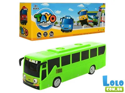 Купить Происхождение Корейская модель, мини-автобус TAYO Premium Pull Back  большого размера | Joom