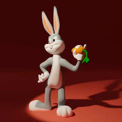 Сумка шоппер с пкроликом Bugs Bunny (Багз Банни)