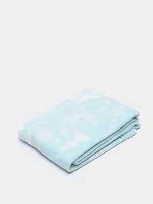 Байковое одеяло для новорожденного коричневый (рисунки в ассортименте) -  купить в Санкт-Петербурге на https://www.zaitsew.ru/