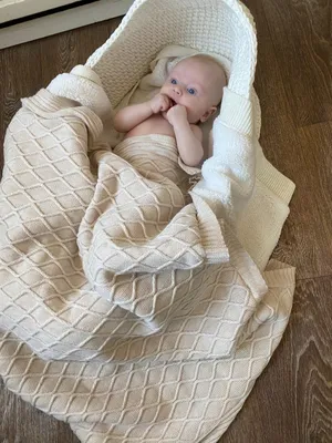 Байковое одеяло для новорожденных плед малышей Марусяка 137981022 купить за  564 ₽ в интернет-магазине Wildberries
