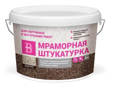 Штукатурка Bayramix EcoStone мраморная 774, 15 кг - характеристики и  описание на Мегамаркет